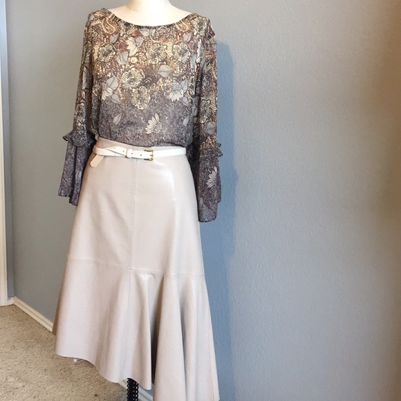 Zara sheer floral top open strappy back - Picture 4 of 8